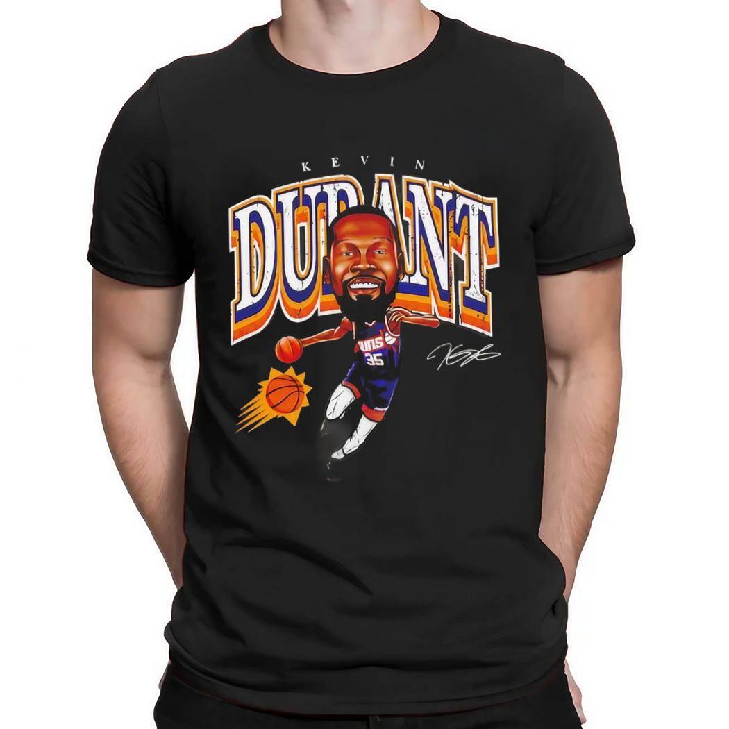 Kevin Durant Phoenix Suns Cartoon Signature Shirt