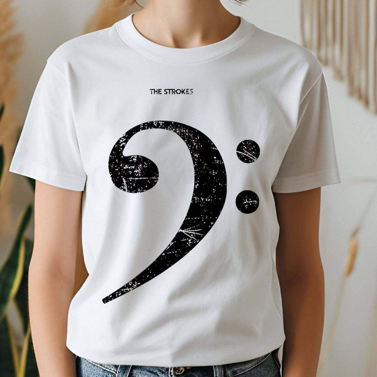 The Strokes Bass Clef New Shirt