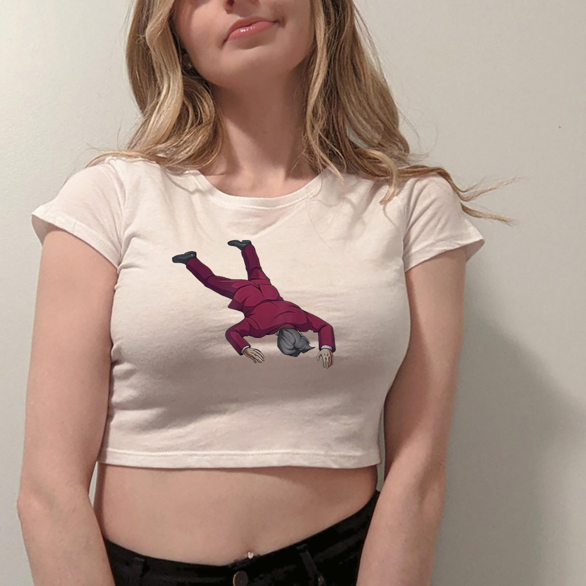 Ace Attorney Investigations Collection Faceplant Edgeworth Shirt