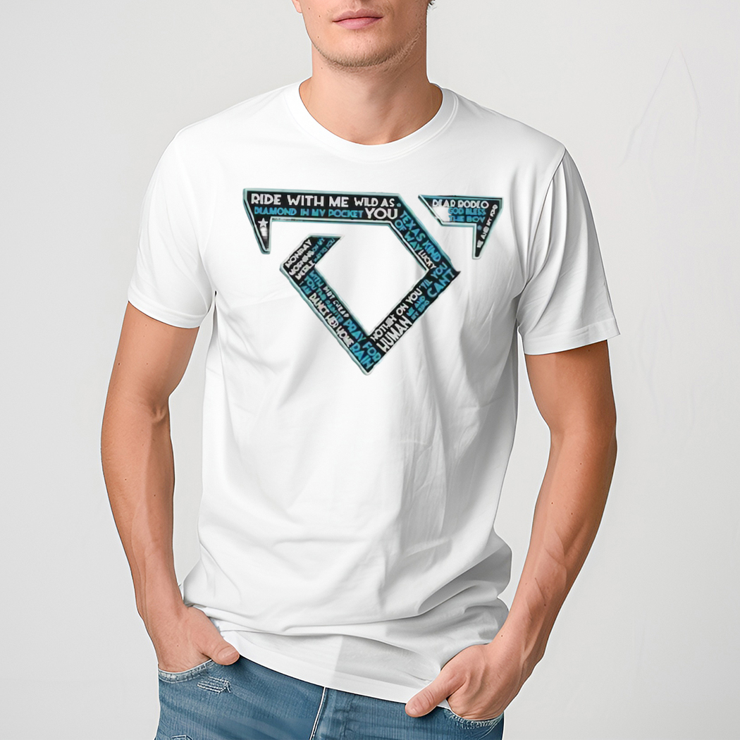 Cody Johnson Ride With Me Songs Shirt