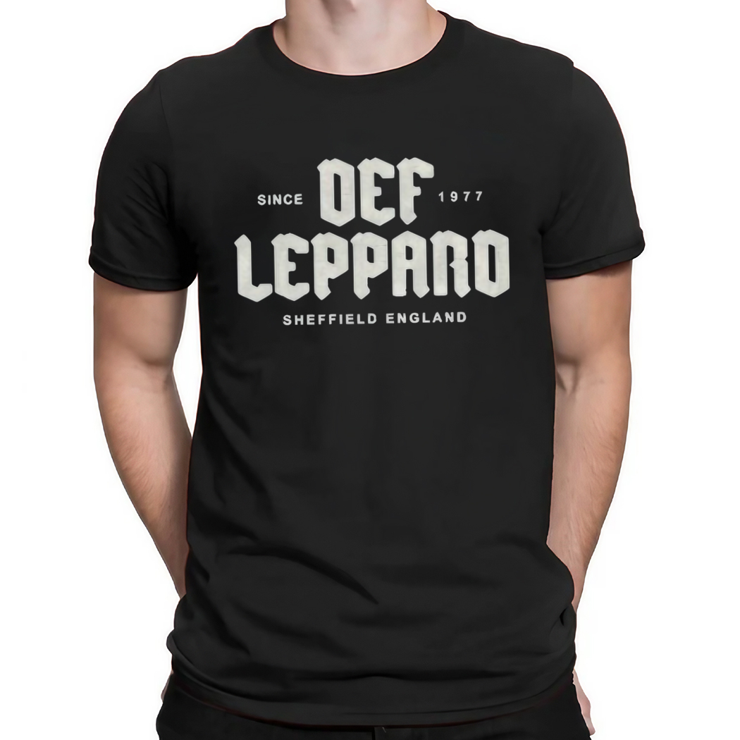 Def Leppard Vintage Since 1977 Sheffield England Shirt