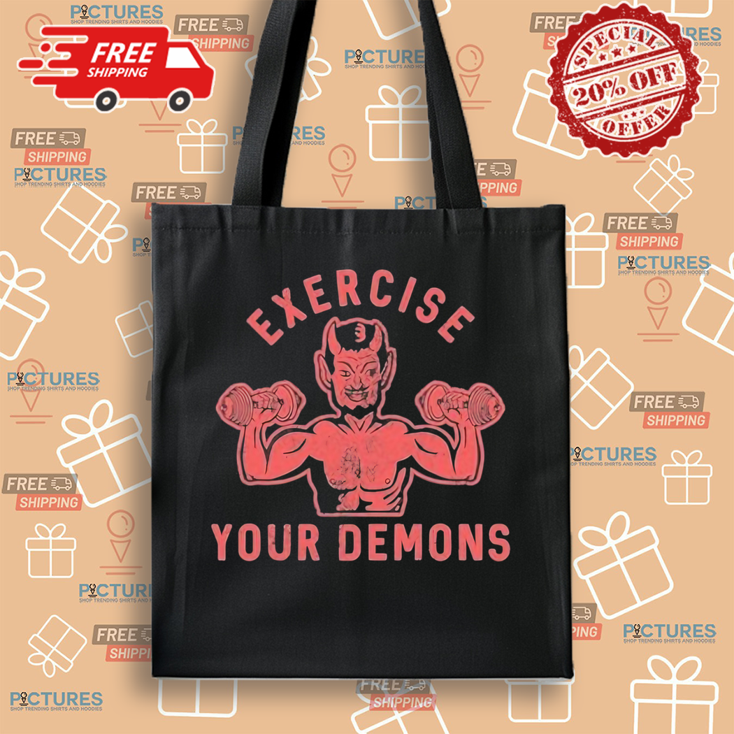 Ethan Buck Wearing Exercise Your Demons Devil Shirt Ethan Buck Wearing Exercise Your Demons Devil Shirt