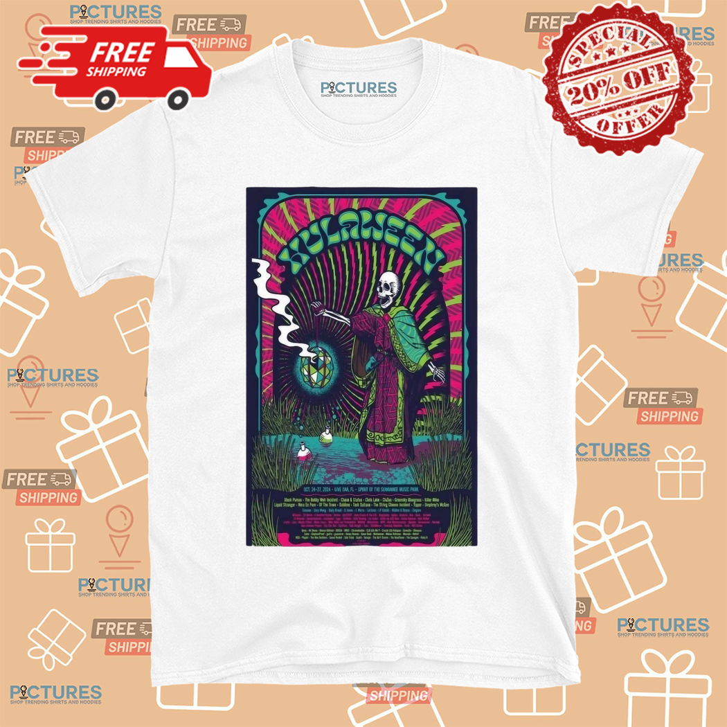 Hulaween Spirit Of Suwannee Park Live Oak, FL Oct 24-27 2024 Event Poster Shirt Hulaween Spirit Of Suwannee Park Live Oak, FL Oct 24-27 2024 Event Poster Shirt