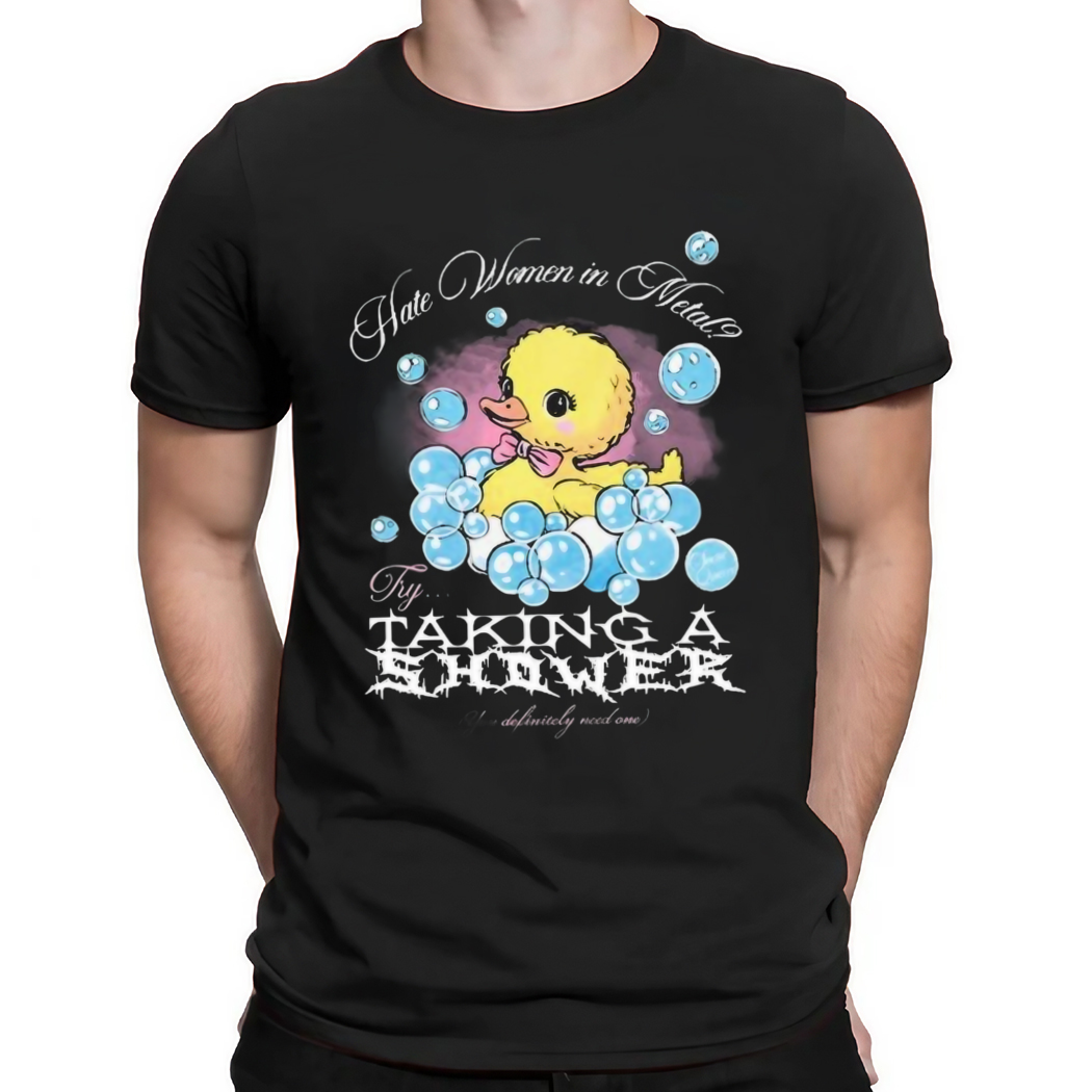 Scene Queen Talking A Shower Shirt