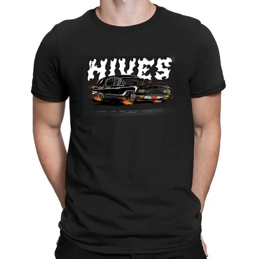 The Hives Oct 12 2024 Parque Fundidora In Monterrey Mexico Poster Shirt