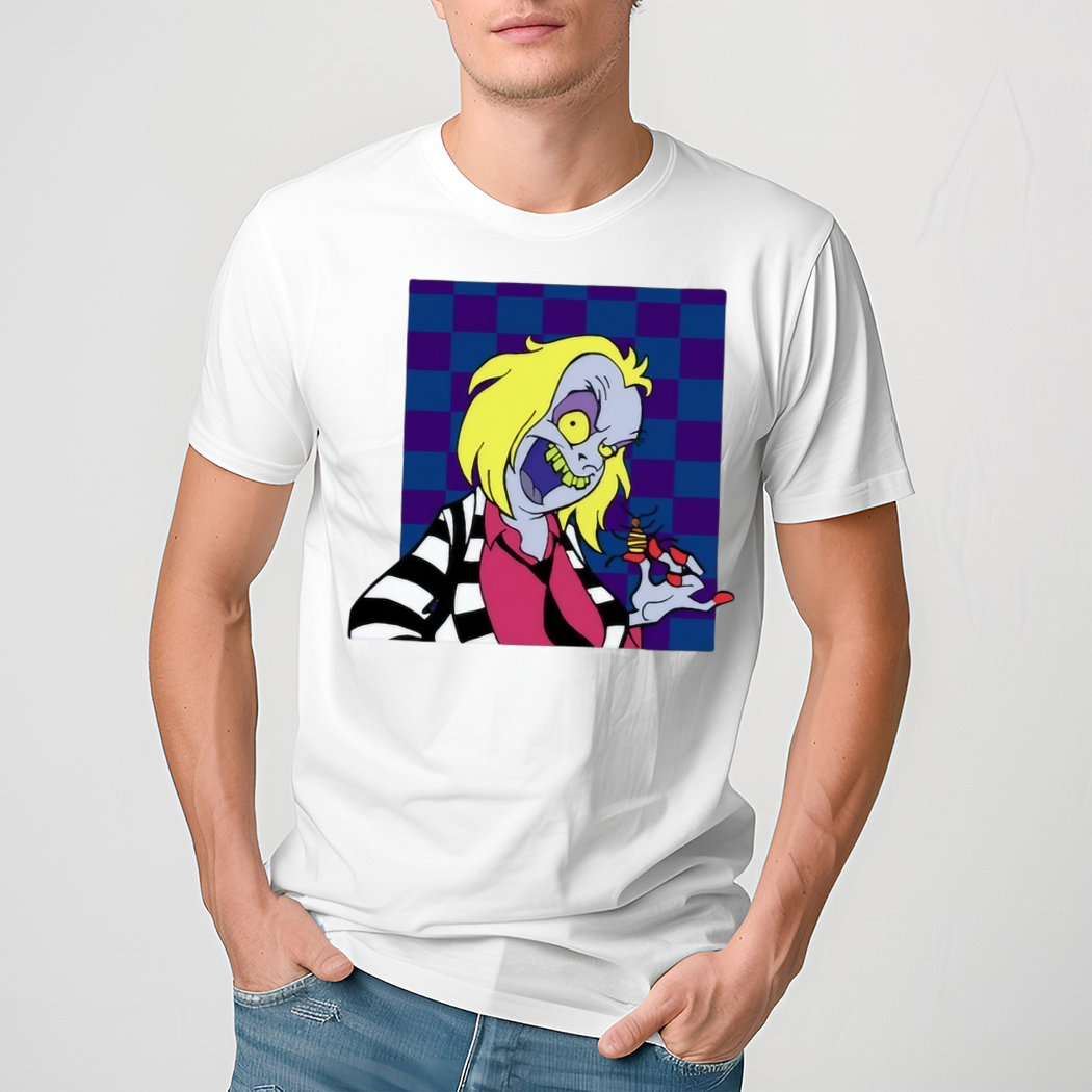 Pan Pizza Beetlejuice Cartoon Shirt