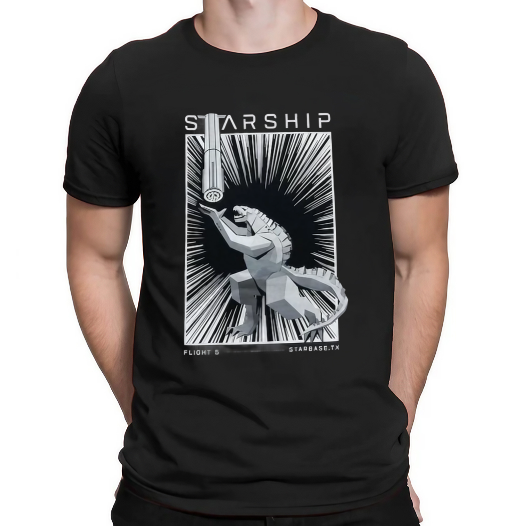 Starship Flight 5 Shirt