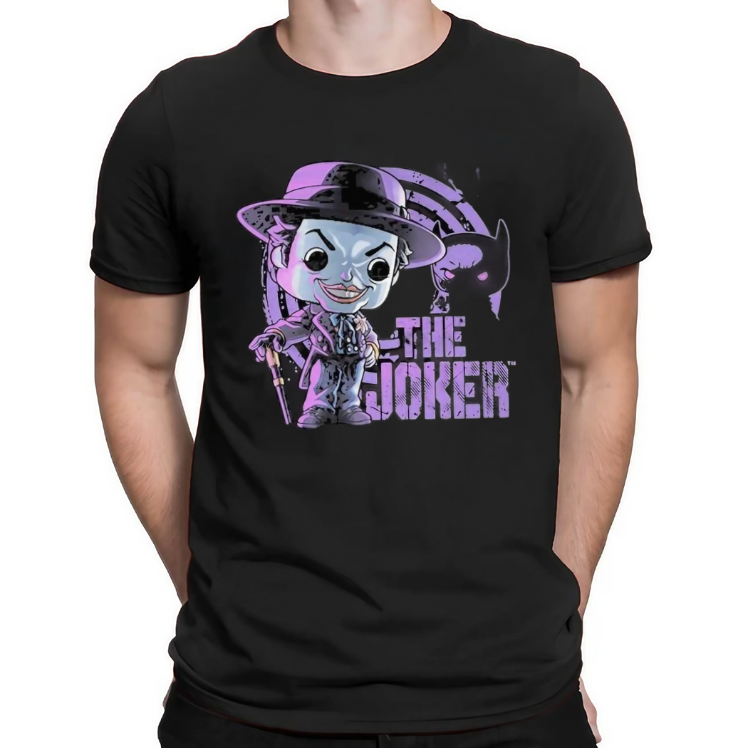 The Joker Pop and Batman 1989 Shirt