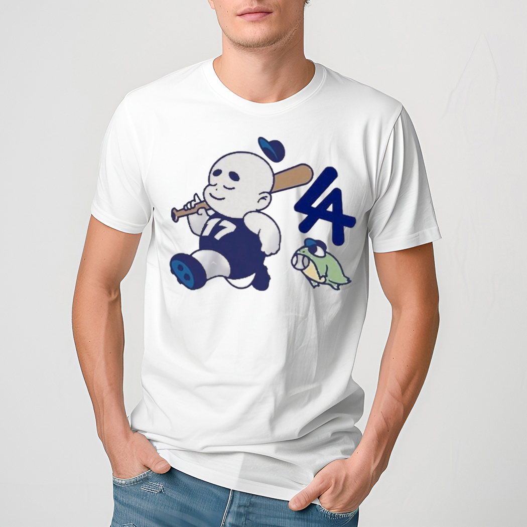 Chunky LA Baseball Baby 10oz Fleece Shirt