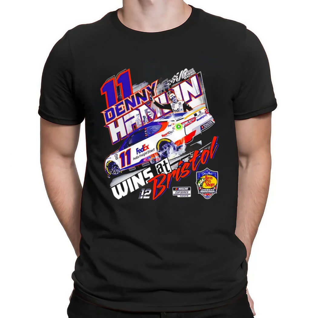 Denny Hamlin 11 Wins At Bristol Shirt