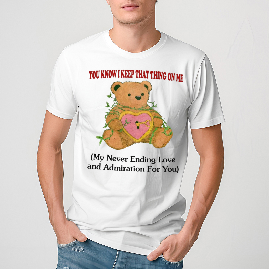 Jmcgg You Know I Keep That Thing On Me You Know I Keep That Thing On Me Shirt