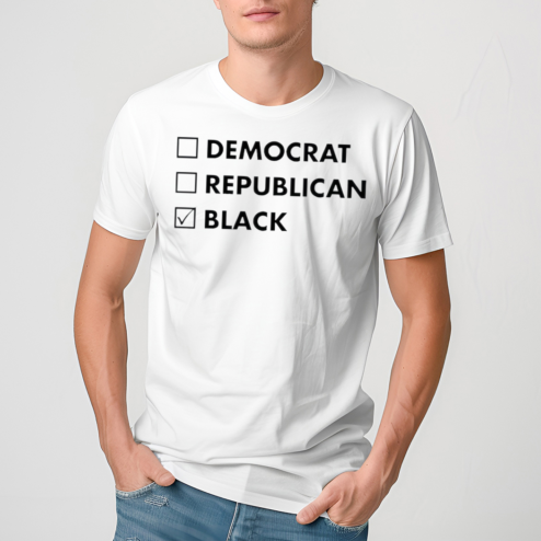 Democrat Republican Black Shirt