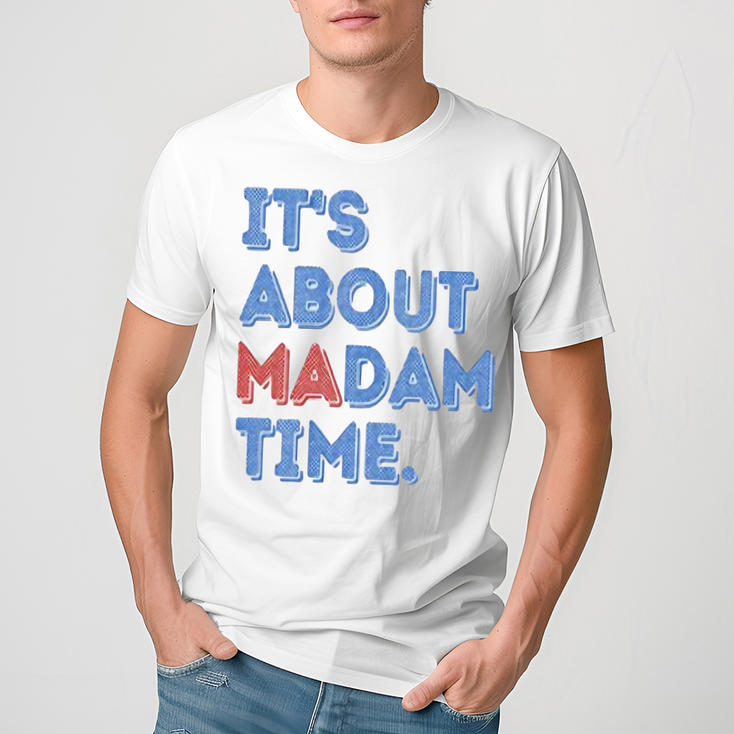 Lizzobeeating Wearing It's About Madam Time Shirt