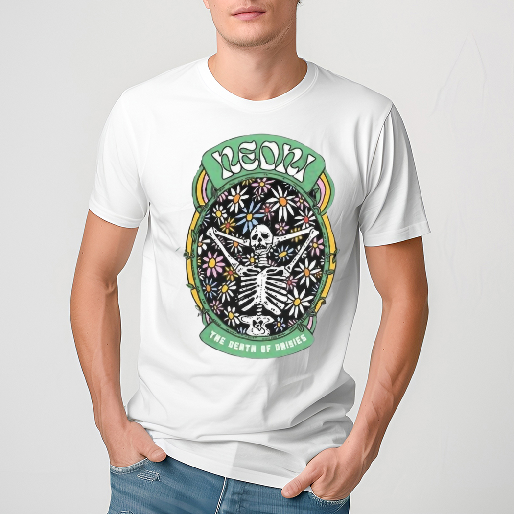Neoni The Death Of Daisies Skeleton Shirt