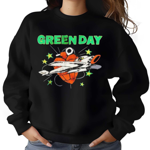 Green Day Airplane Heart Grenade Tour 2024 Shirt
