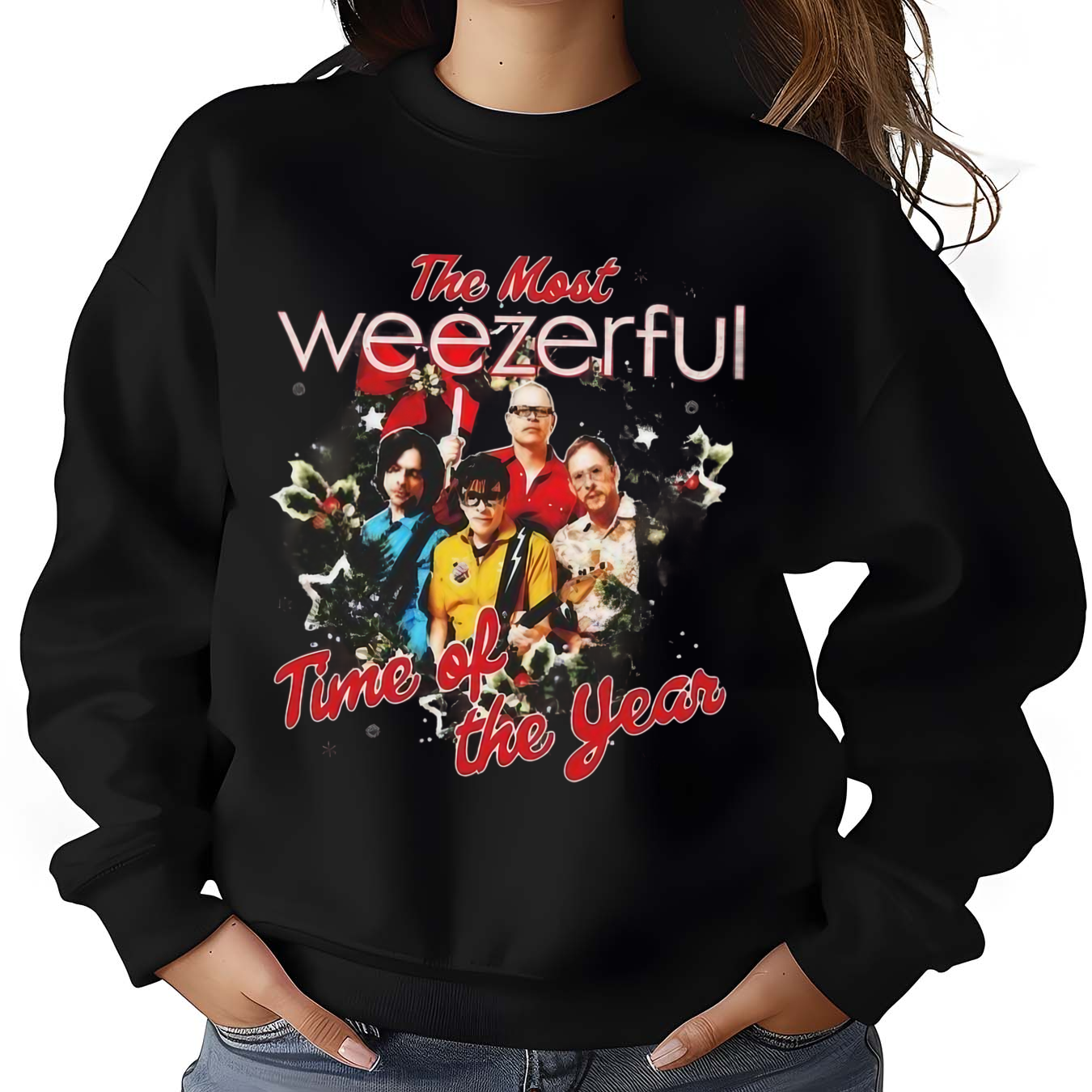 Weezer The Most Weezerful Time Of The Year Holiday Gift Christmas Shirt