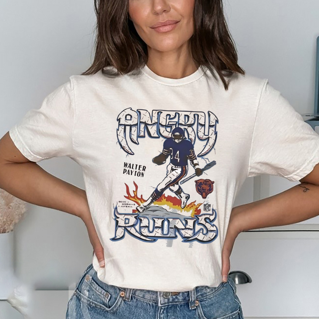 Angry Runs Bears Walter Payton shirt