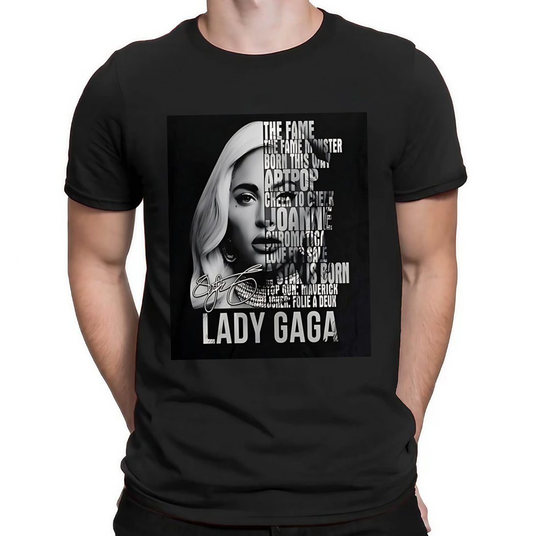 Lady Gaga Album Signature Shirt