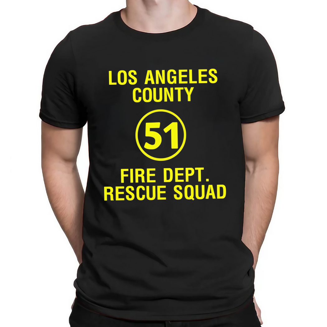 Los Angeles County Fire Dept. Squad 51 Shirt