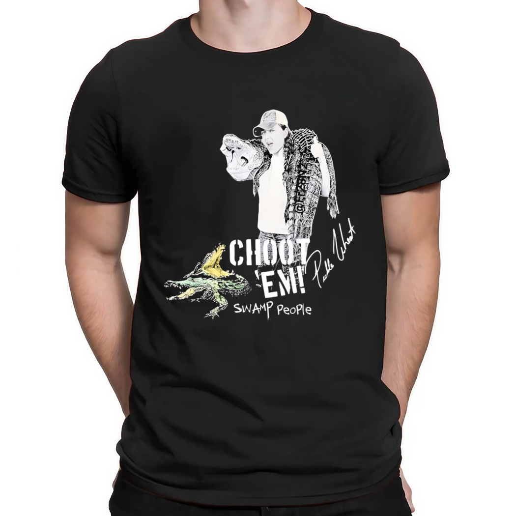 Pickle Wheat gator choot ’em swamp people shirt
