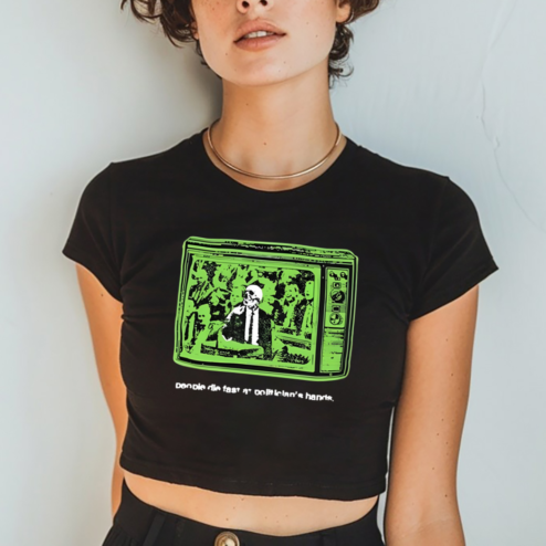 Antipiker People Die Fast At Politician's Hands Shirt