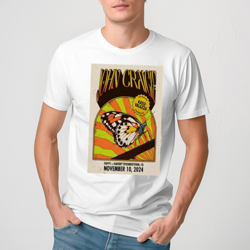 John Craigie Pappy Harriet’s On Nov 10-2024 In Pioneertown CA Tour Poster Shirt