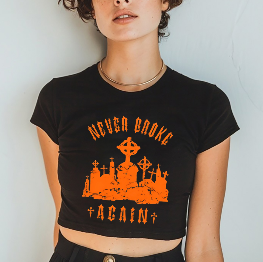 Never Broke Again Grave Hunter Halloween Shirt