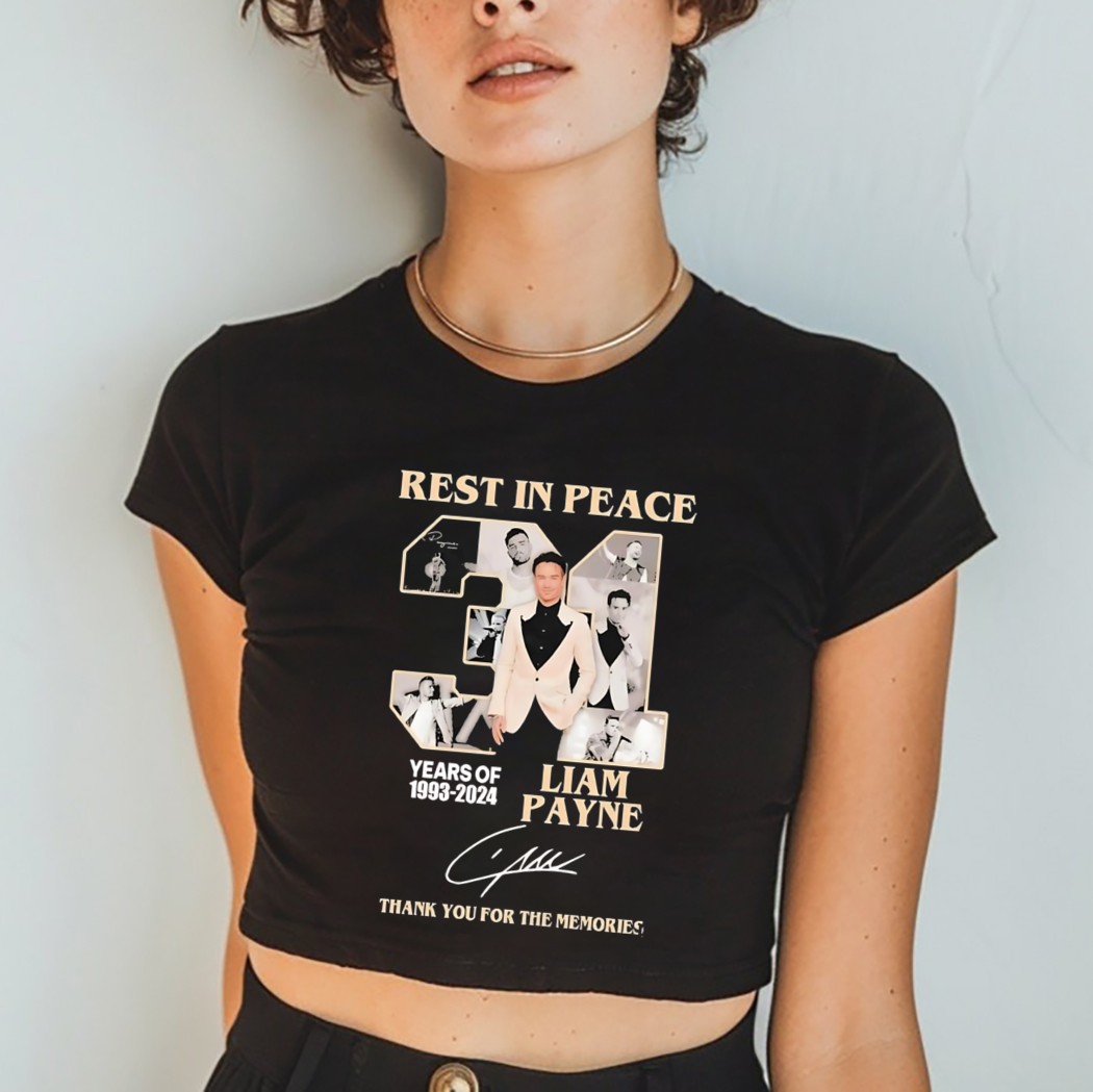 Rest In Peace Liam Payne 1993-2024 Signature Thank You For The Memories Shirt