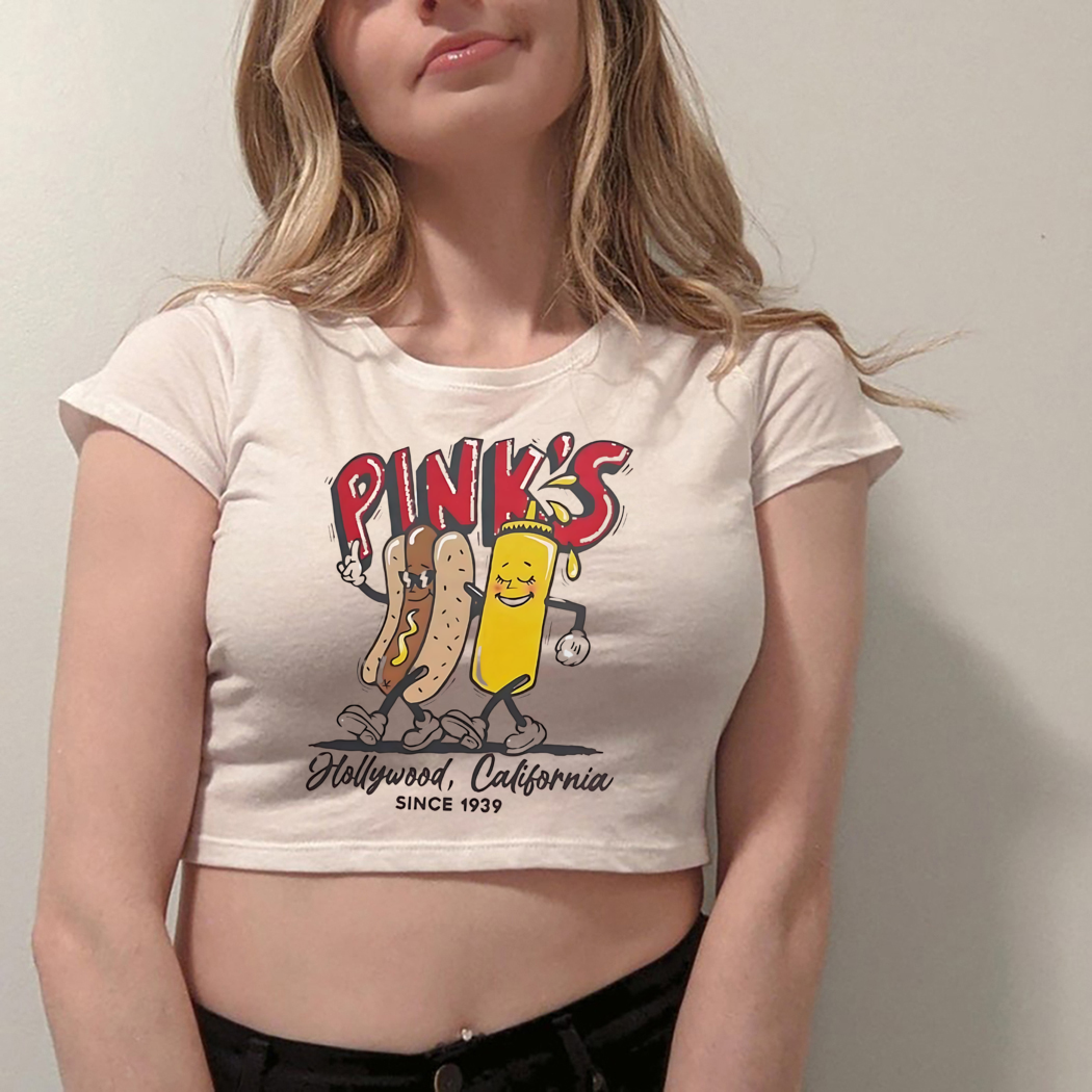 Pink’s Hot Dogs Hollywood California Since 1939 Shirt