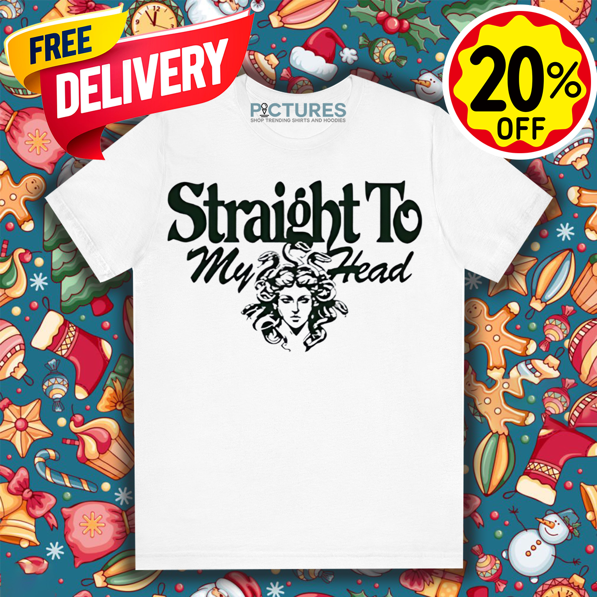 Medusa Straight To My Head Shirt