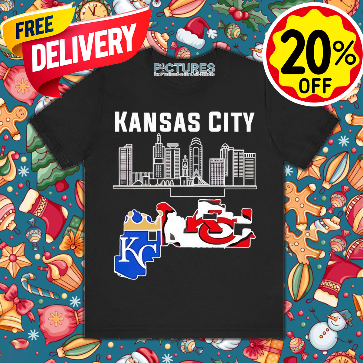 Kansas City Kansas City Royals Kansas City Chiefs 2024 Shirt