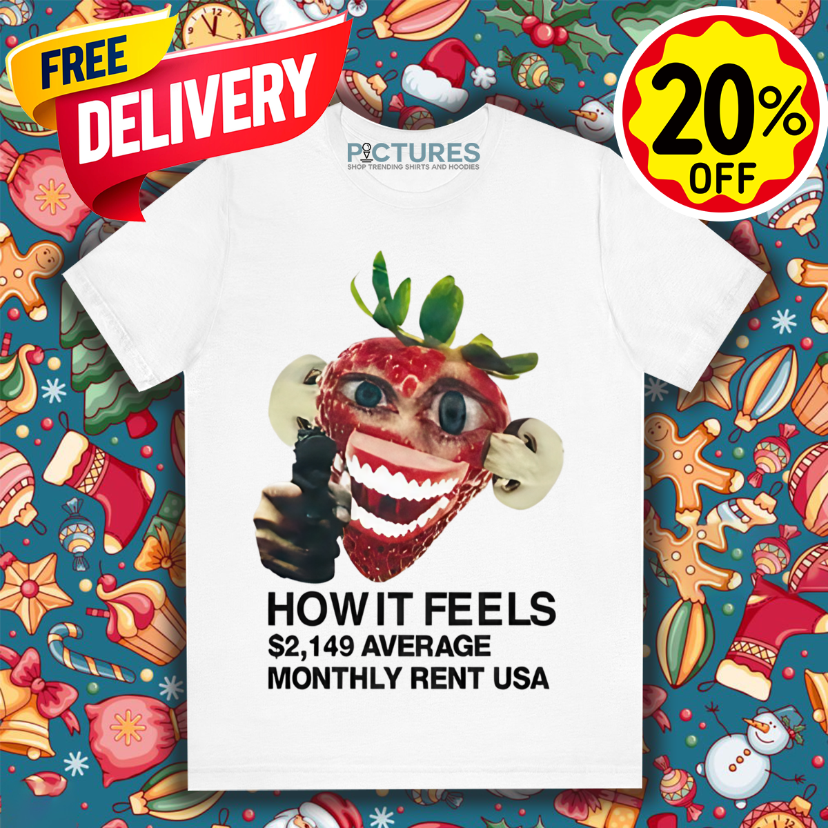 Strawberry Gun How It Feels Shirt