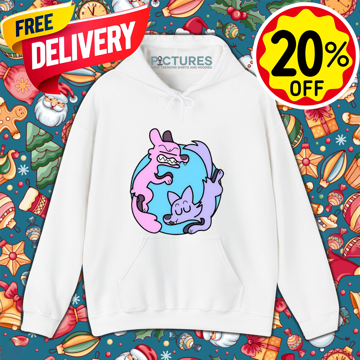 Ac Stuart Two Wolves Shirt • Picturestees Clothing LLC