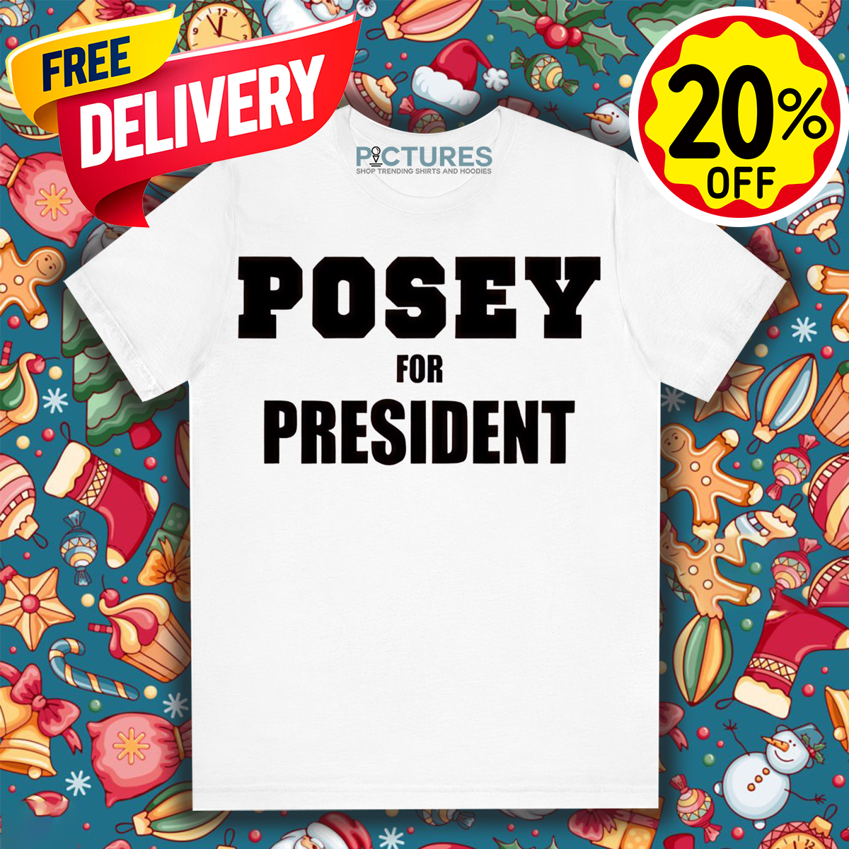 Posey For President 2024 Shirt