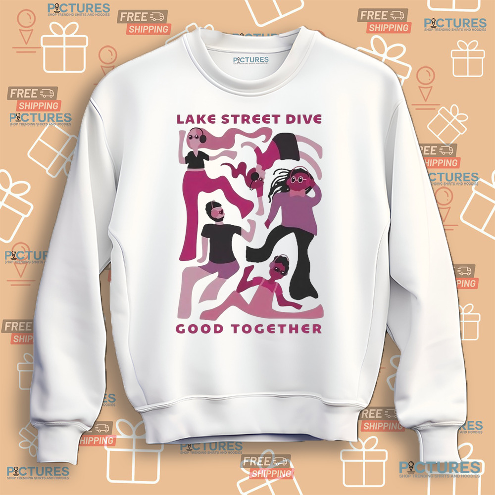 2024 Lake Street Dive Natural Band Together Shirt 2024 Lake Street Dive Natural Band Together Shirt