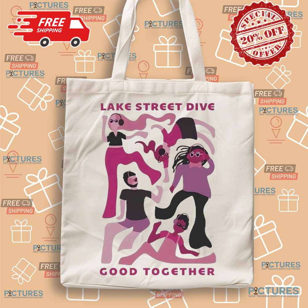 2024 Lake Street Dive Natural Band Together Shirt 2024 Lake Street Dive Natural Band Together Shirt
