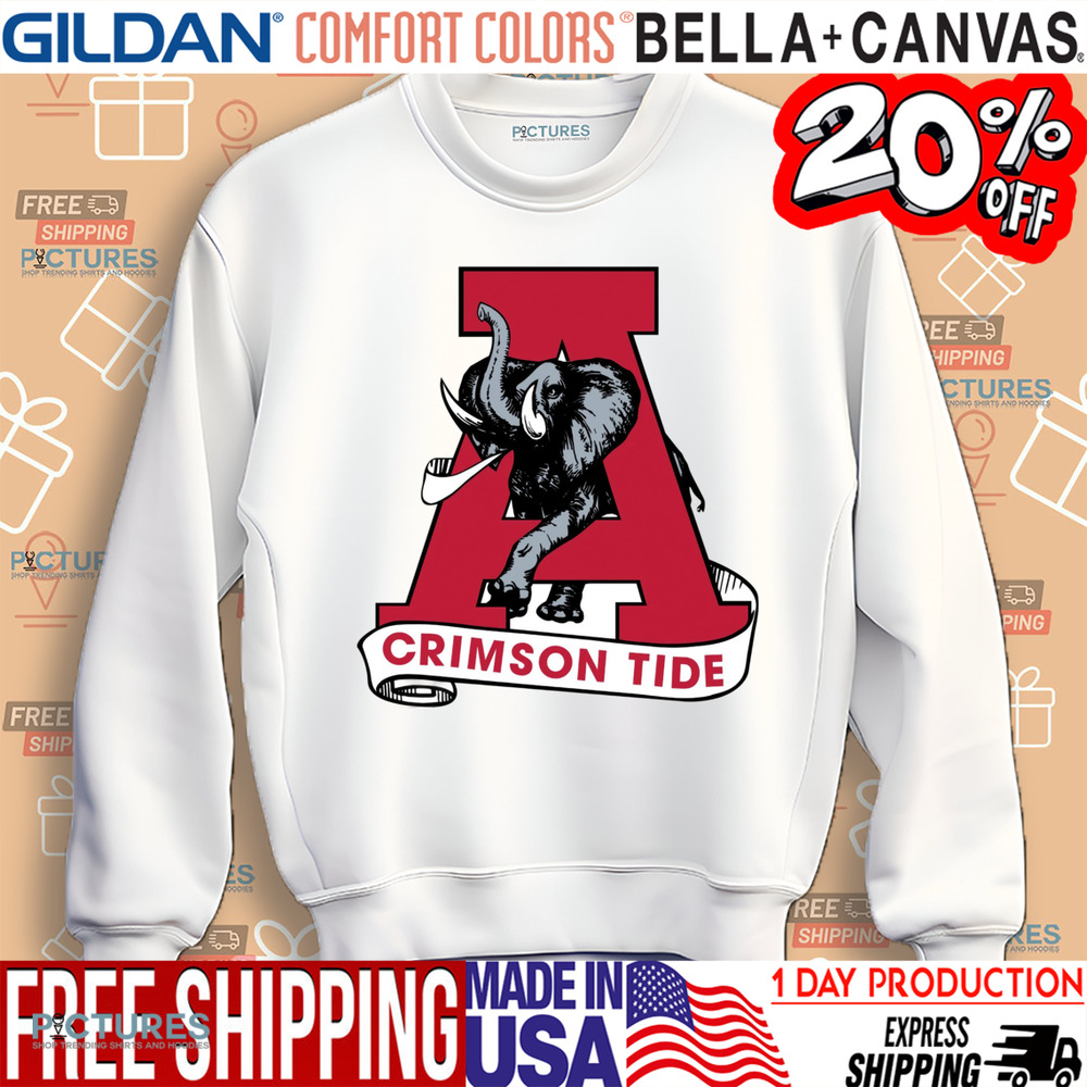 Albama Crimson Tide 1973 1998 Logo Shirt