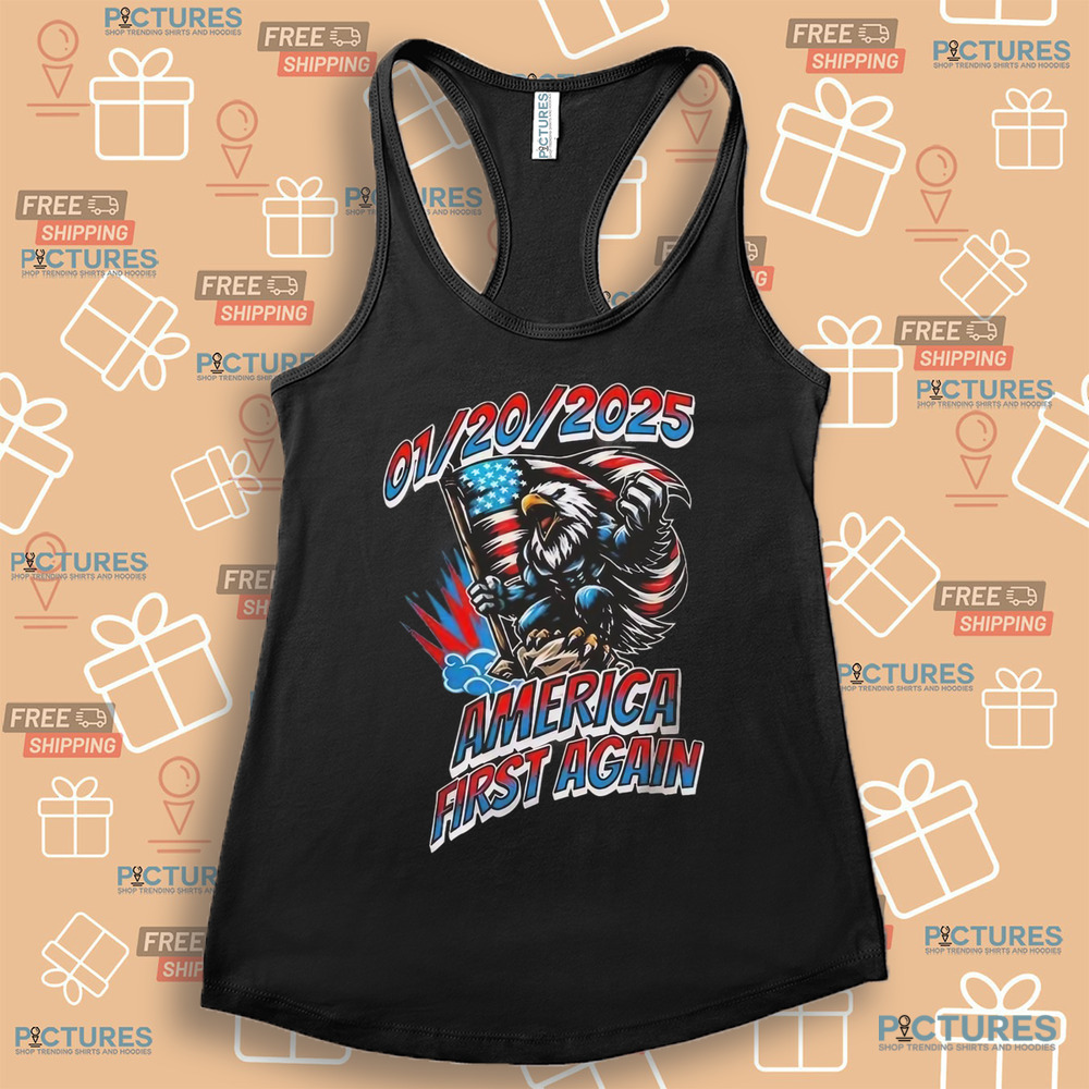 America First Again January 20 2025 Trump Victory Election Shirt America First Again January 20 2025 Trump Victory Election Shirt