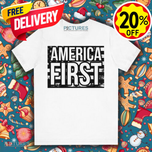 America First USA Flag 2024 Shirt