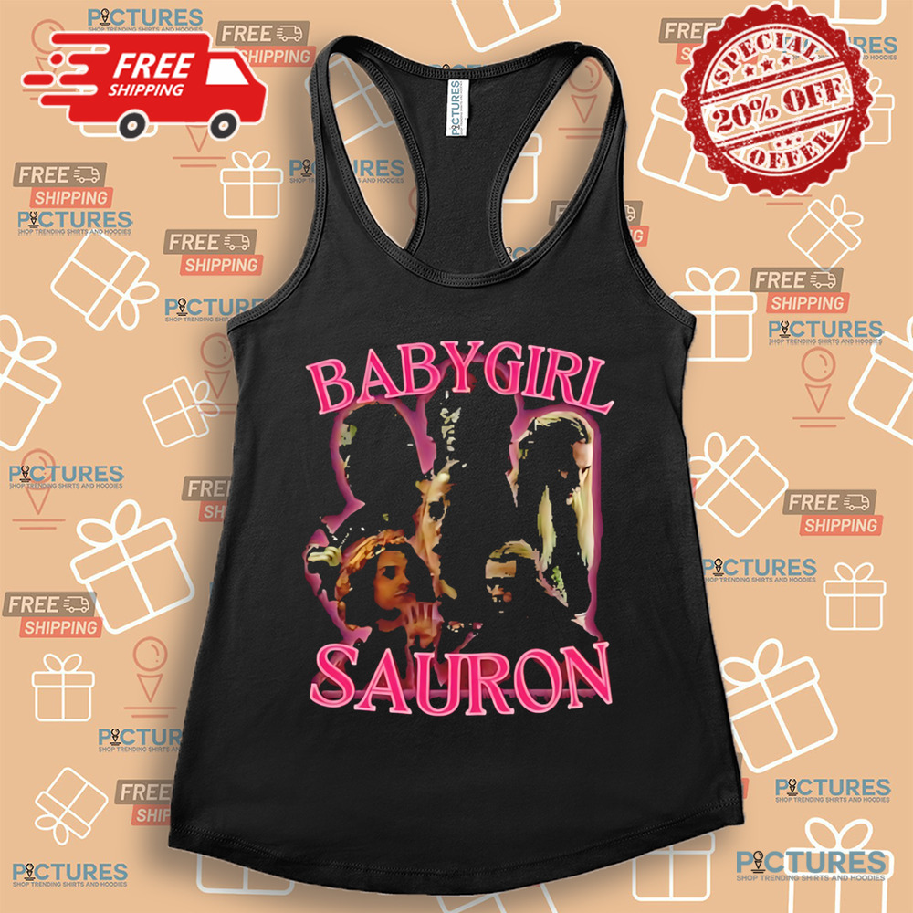 Baby Girl Sauron Vintage Bootleg Shirt