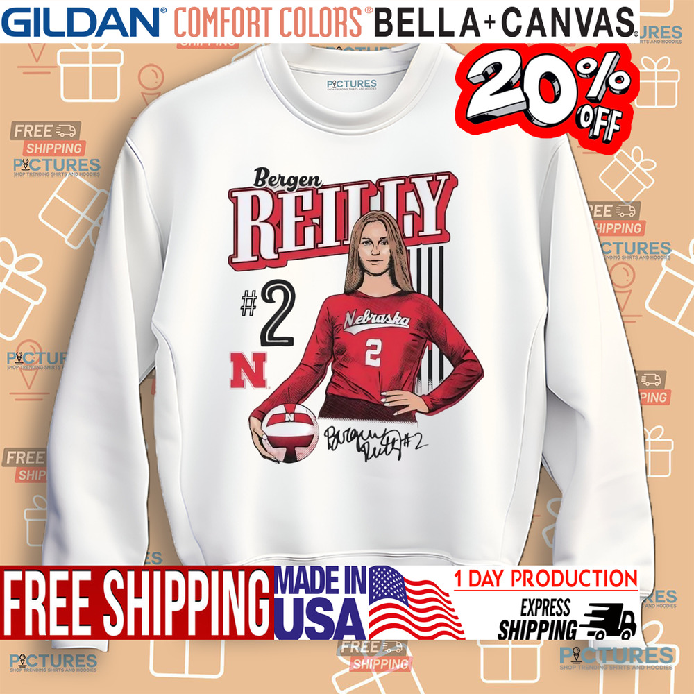 Bergen Reilly 2 portrait signature shirt