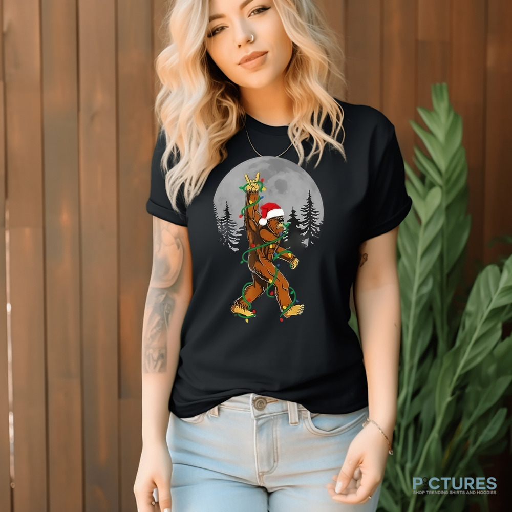 Bigfoot Christmas Night Moon 2024 Shirt 9 Bigfoot Christmas Night Moon 2024 Shirt