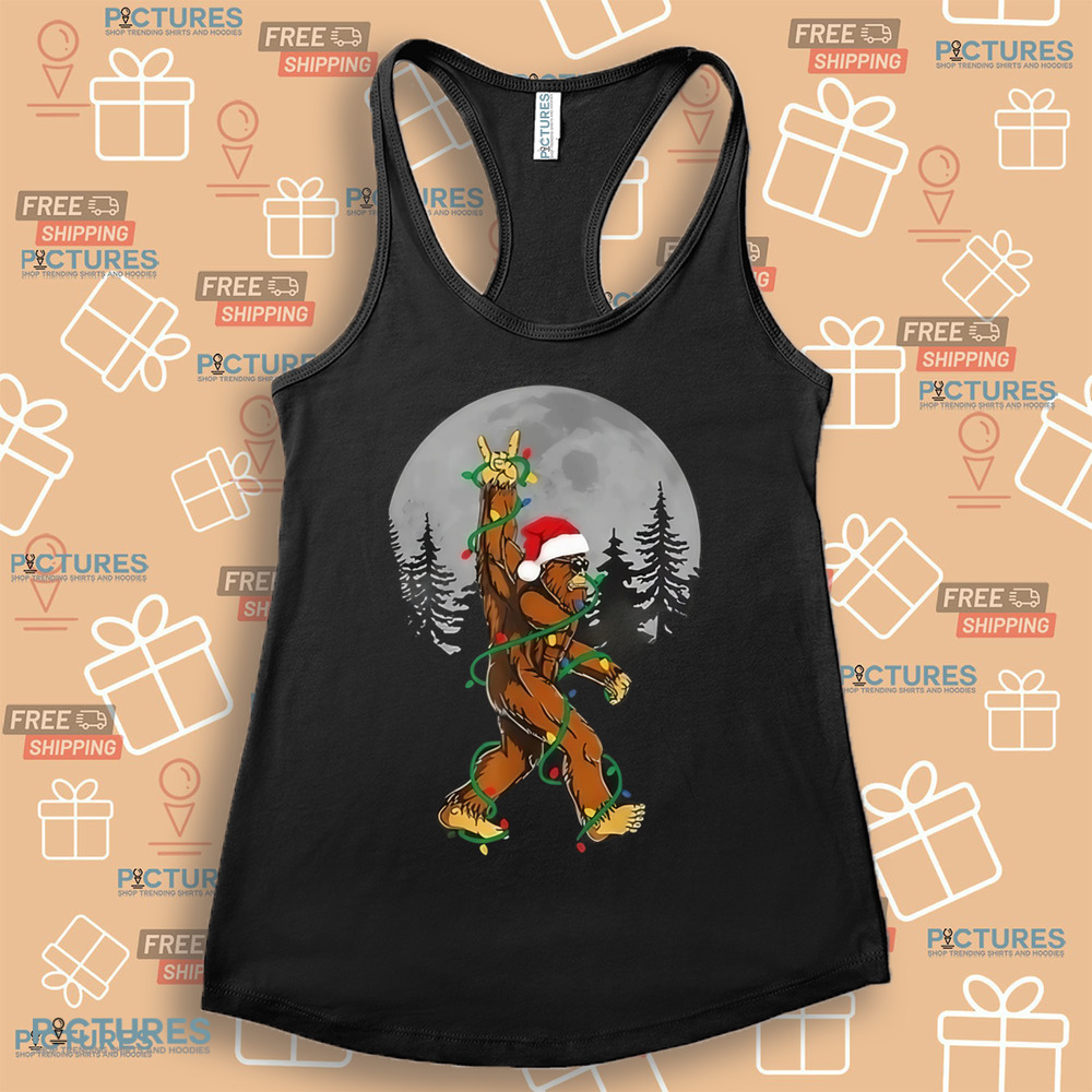 Bigfoot Christmas Night Moon 2024 Shirt Bigfoot Christmas Night Moon 2024 Shirt