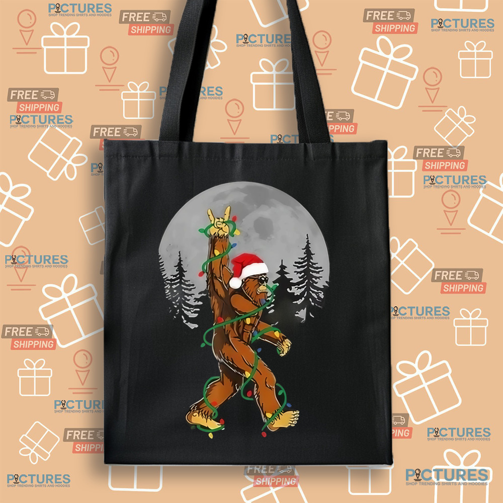 Bigfoot Christmas Night Moon 2024 Shirt Bigfoot Christmas Night Moon 2024 Shirt