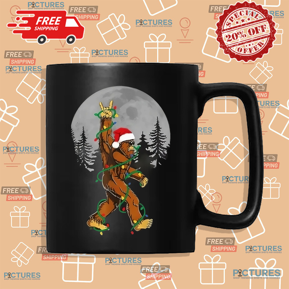 Bigfoot Christmas Night Moon 2024 Shirt Bigfoot Christmas Night Moon 2024 Shirt