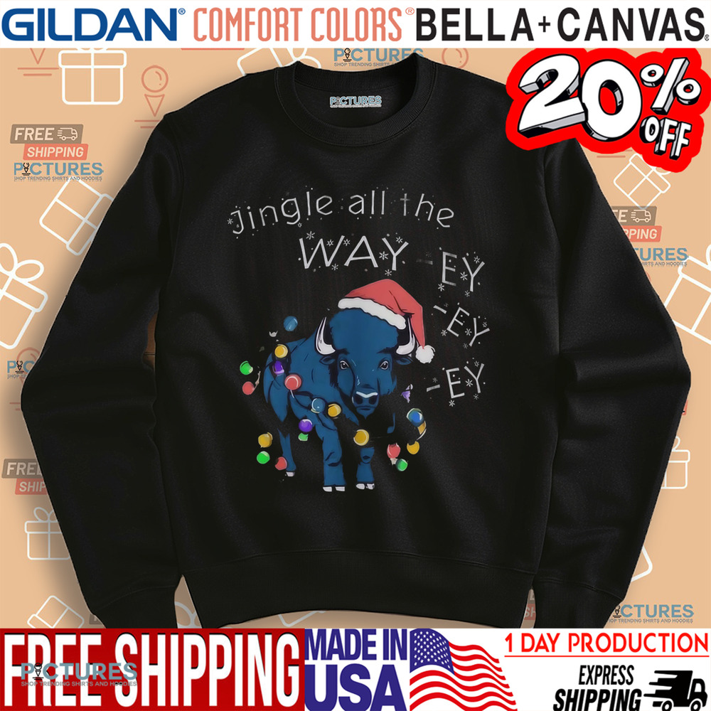Buffalo Bills Christmas Hey ey ey ey Holiday Shirt