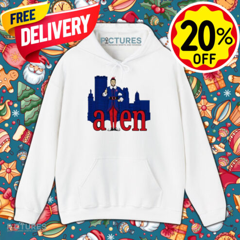 Buffalo Bills Josh Allen royal city ​​behind shirt