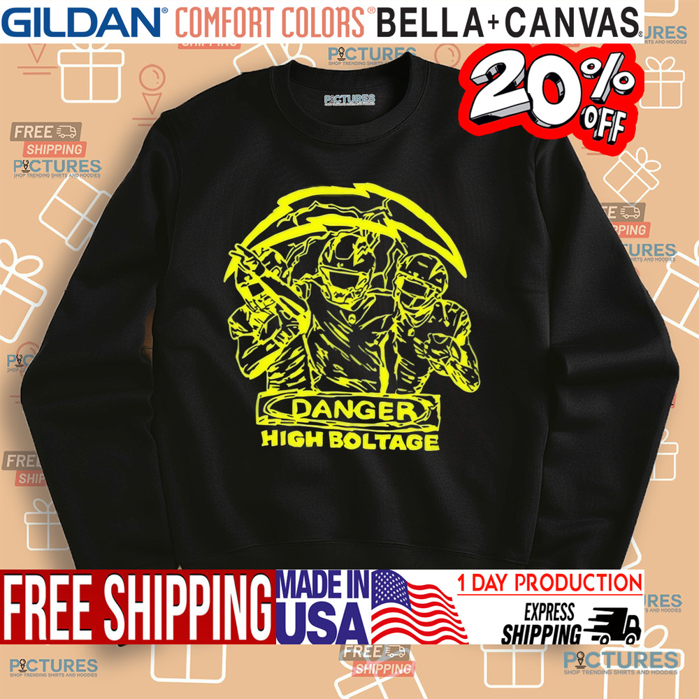 Chargers Danger High Boltage Shirt