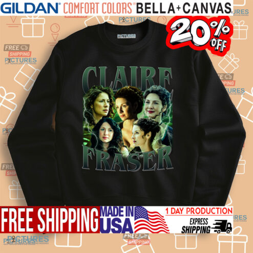 Claire Fraser Vintage Bootleg Shirt