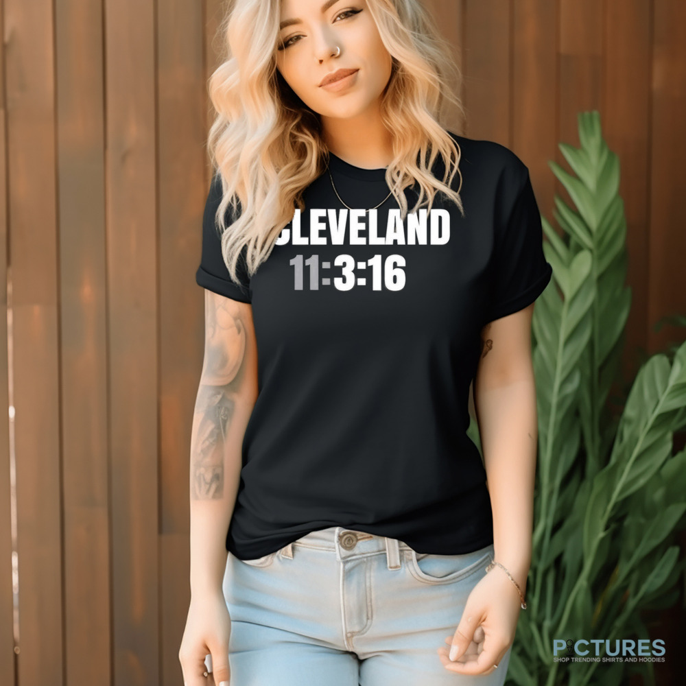Cleveland 11 3 16 shirt